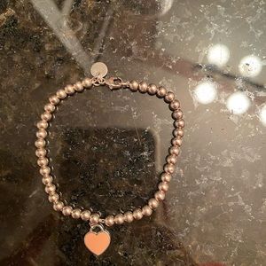 Tiffany Silver Heart Bracelet